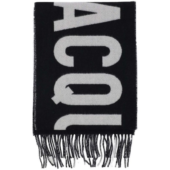 Jacquemus Wool Scarf Featuring Bold Maxi Logo - NWT - Picture 1 of 2